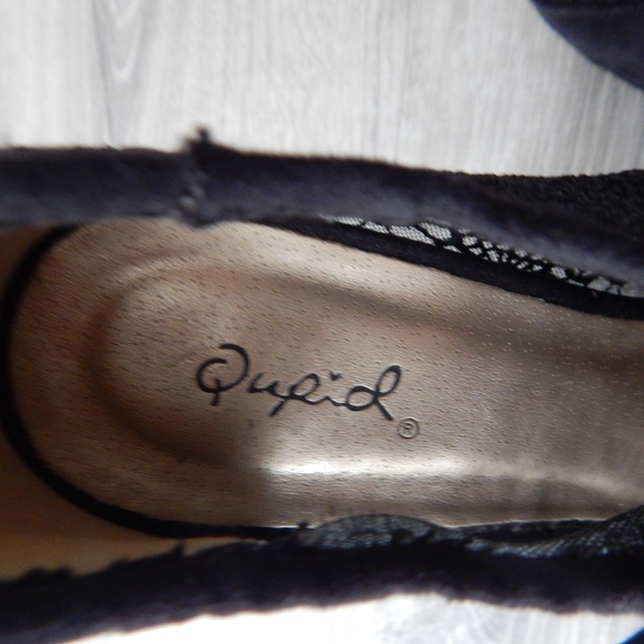 Qupid / Floral stiletto heels - Picture 5 of 5